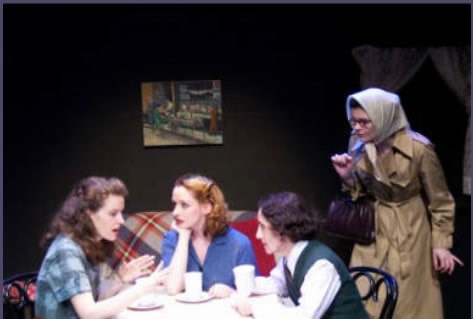 Katherine O'Sullivan as Molly in Nora's Bloke with Annmarie Lawless, GI Jane and Ruth Kavanagh (2004)