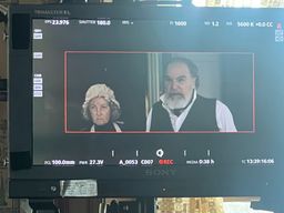 IOn the monitor with Mandy Patinkinmg 2